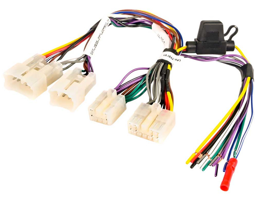 PAC Audio LocPRO Advanced T-Harness For Toyota Factory Radio w Non-Amplified System w BHA1761 Type Connector
