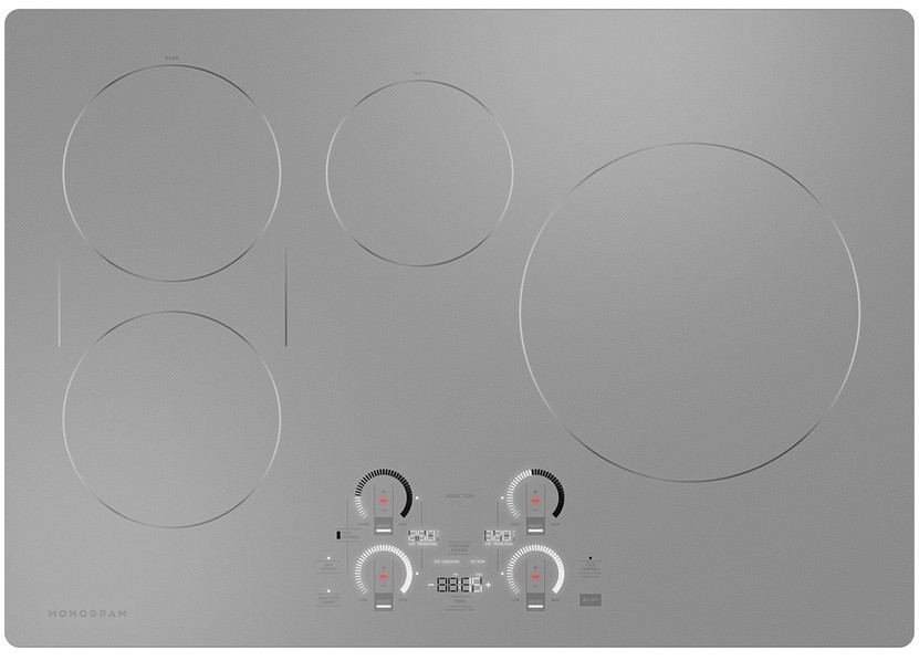 Monogram ADA 30 Stainless Steel Induction Cooktop