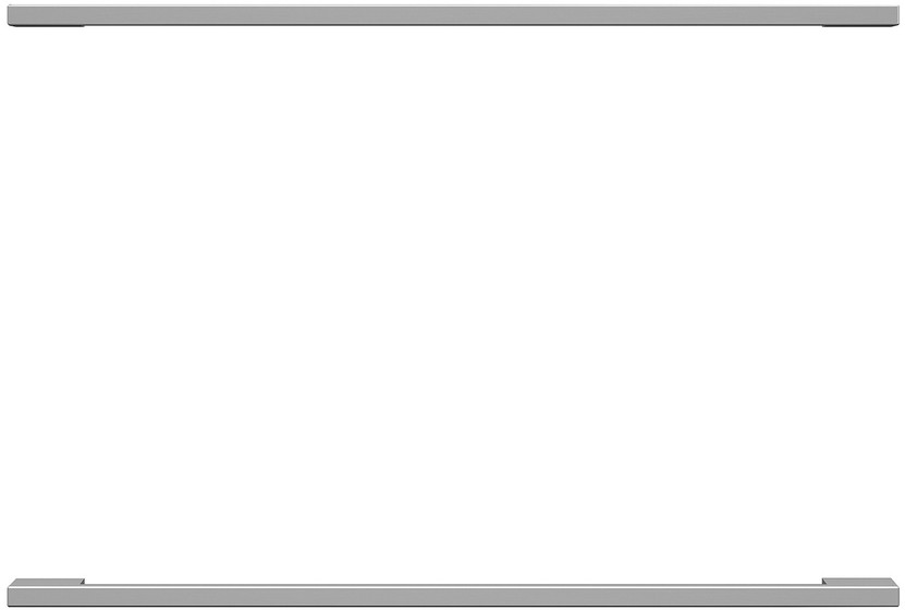 Monogram Undercounter Refrigerator Minimalist Handle Kit In Stainless Steel