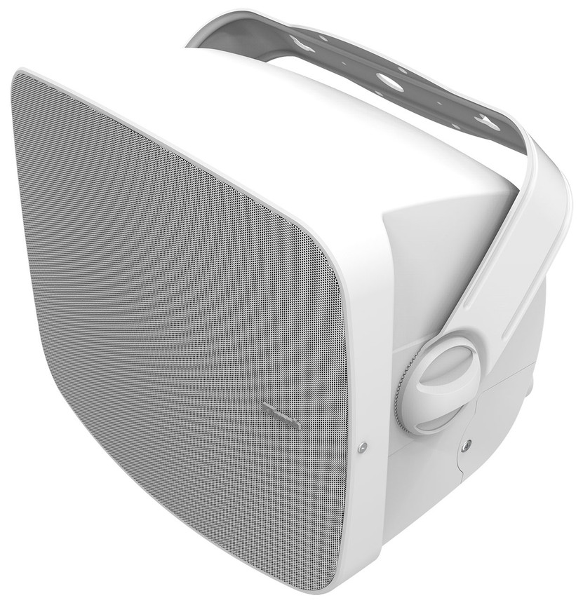 Klipsch IndoorOutdoor Speakers RSM Series Full-range 6.5-Inch in White Pair