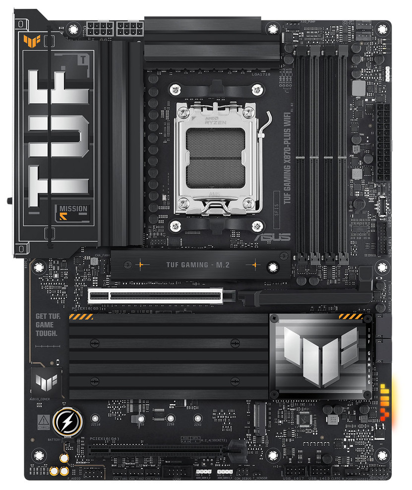 ASUS TUF GAMING X870-PLUS WIFI Motherboard with PCIe 5.0