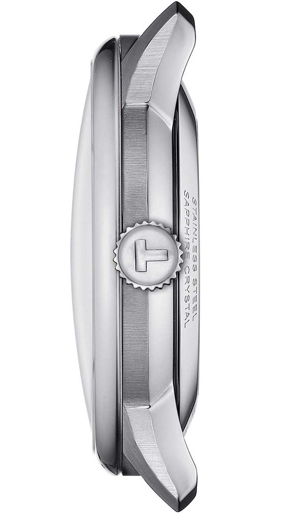 Tissot Chemin Des Tourelles Powermatic 80 Blue Dial SS Watch, 39mm