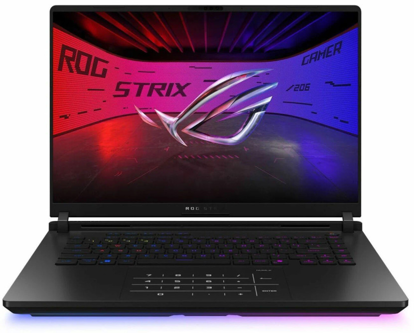 ASUS ROG Strix SCAR 16 Gaming Laptop 16-Inch Intel Core Ultra 9 275HX 32GB RAM 2TB SSD, NVIDIA GeForce RTX 5080 in Black