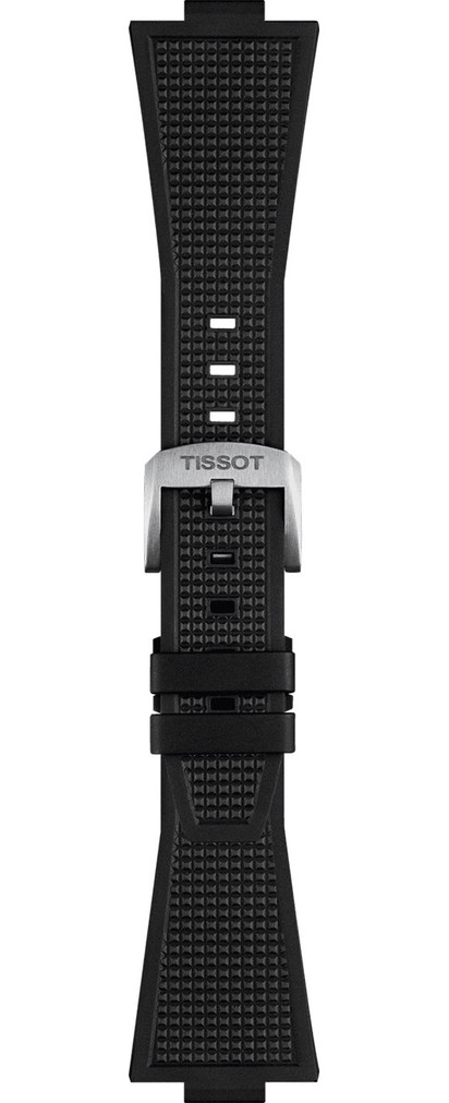 Tissot Official 12mm PRX Strap in Black Rubber