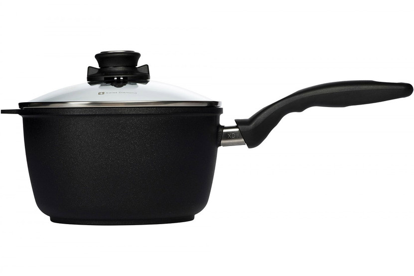 Swiss Diamond 3.2 Qt. XD Nonstick Sauce Pan With Lid