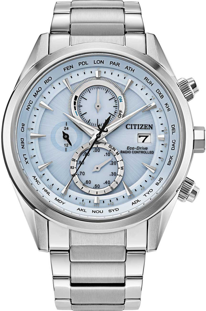 Citizen Watch Sport Luxury 43mm with Light Blue Dial