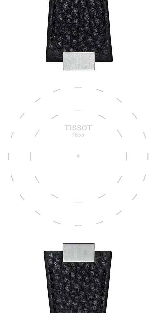 Tissot Official PRX Strap 35mm in Black Leather