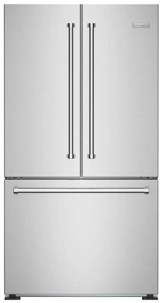 BlueStar Stainless French Door Refrigerator  Gas Range Package