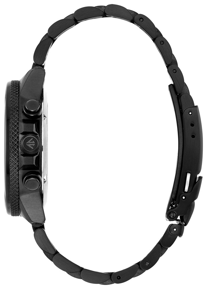 Citizen Eco-Drive Black Nighthawk Mens Watch