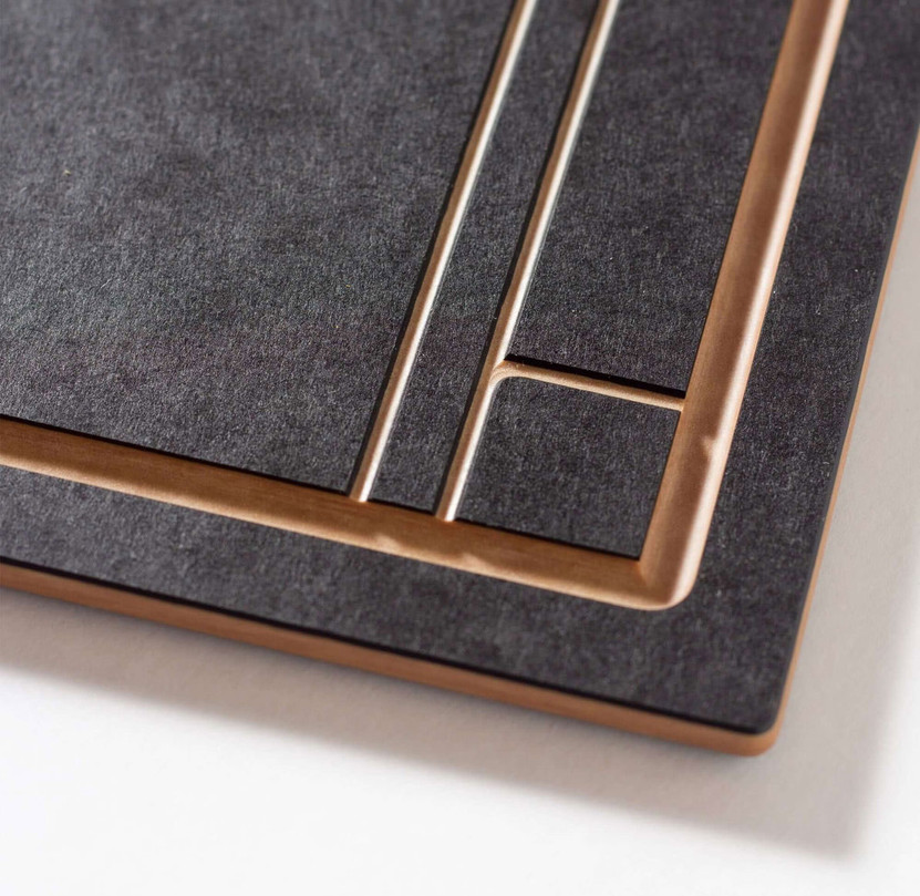 Epicurean Frank Lloyd Wright 19.5 x 13.75 Inch Cut  Serve Board