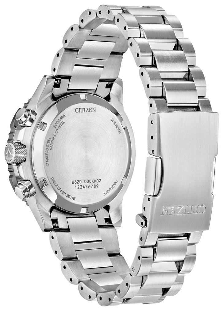 Citizen Promaster Navihawk Chrono Watch 40mm with Khaki Green Dial