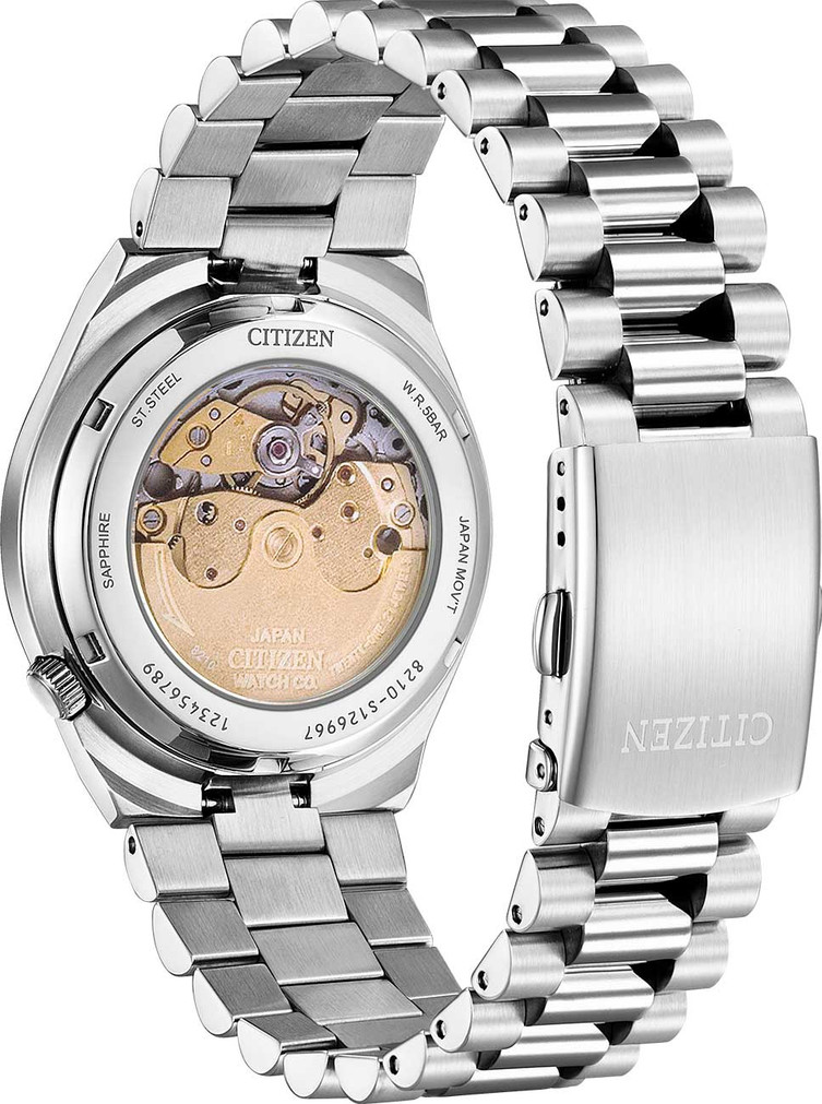 Citizen Tsuyosa Watch Automatic 40mm with Orange Dial