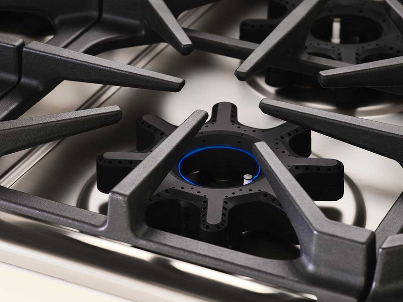 BlueStar X-8 Drop-In Gas Cooktop 30-Inch in Stainless Steel