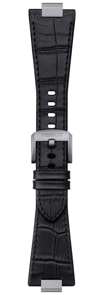 Tissot 12mm Official PRX Black Alligator Leather Strap