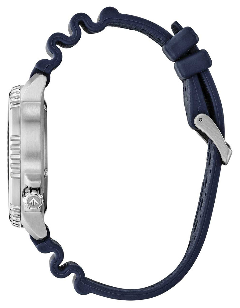 Citizen Eco-Drive Promaster Dive Orange Dial Blue Polyurethane Strap Watch, 44mm