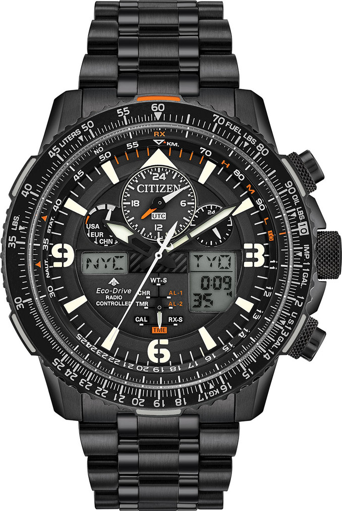 Citizen Eco-Drive Promaster Skyhawk A-T Black Mens Watch