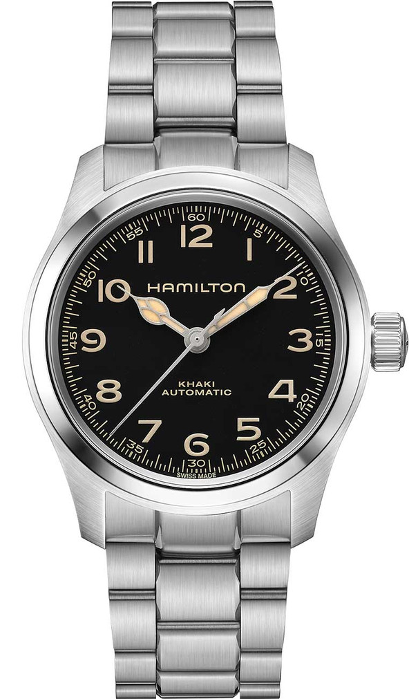 Hamilton Khaki Field Murph Watch 38mm with Black Dial