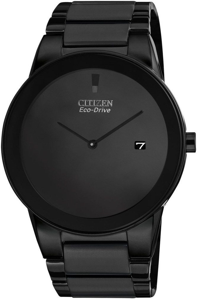 Citizen Eco-Drive Black Axiom Mens Watch