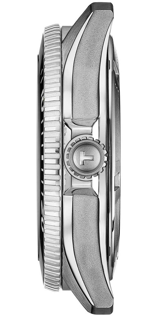 Tissot Seastar 1000 Watch Powermatic 80 40mm with Graded Grey-Black Dial