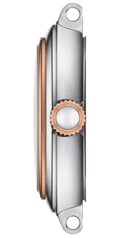 Tissot Bellissima Small Lady White Dial Two-Tone Stainless Steel Watch, 26mm