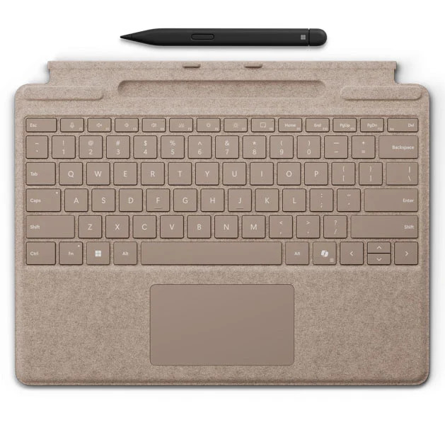 Microsoft Surface Pro Keyboard with Slim Pen in Dune