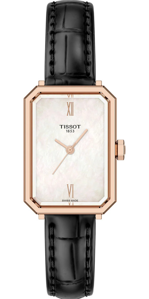 Tissot SRV Quartz Watch 30mm x 21.80mm with White Mother-Of-Pearl Dial