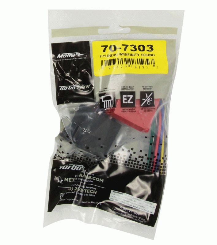Metra Hyundia And Kia Wire Harness
