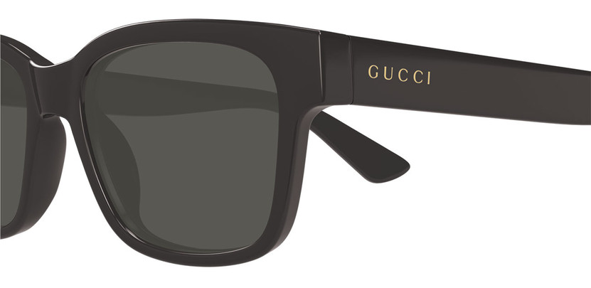 Gucci Lettering Sunglasses 54mm with Grey Lenses