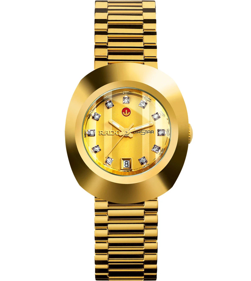 Rado The Original Automatic Diastar Gold Dial Jubile Watch, 27.3mm