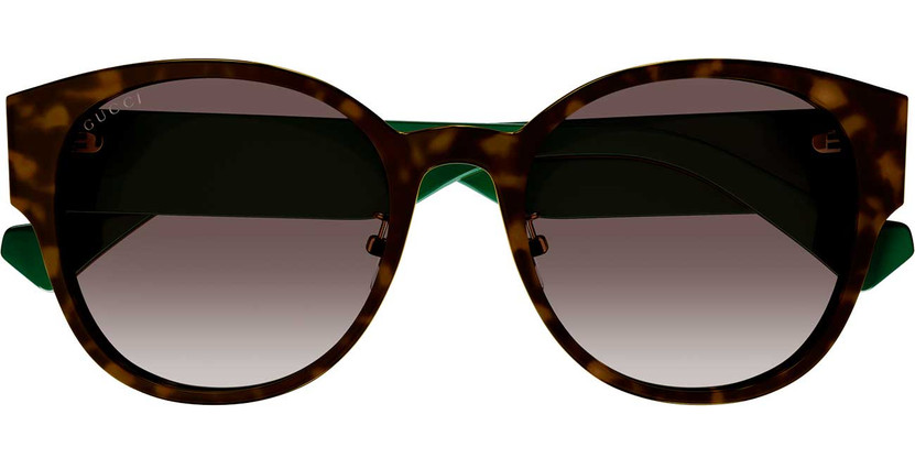 Gucci Web Sunglasses 56mm with Brown Gradient Lenses