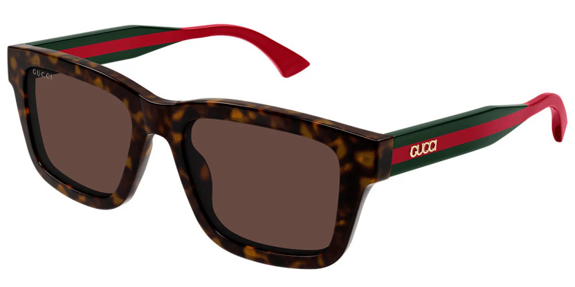 Gucci Sign Sunglasses 53mm with Brown Lenses