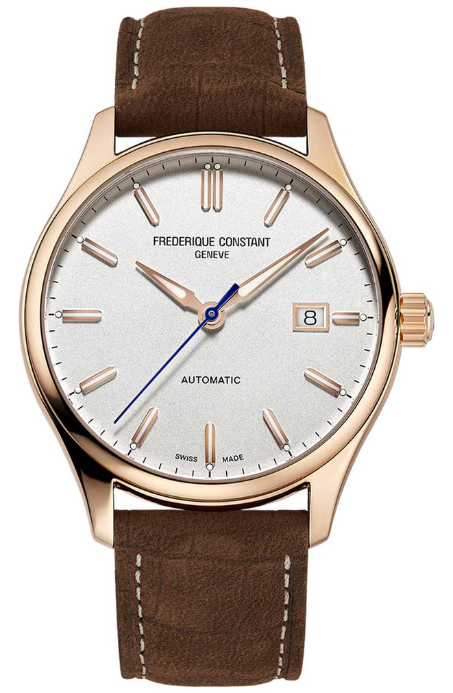 Frederique Constant Classics Index Automatic Watch 40mm with Silver Dial