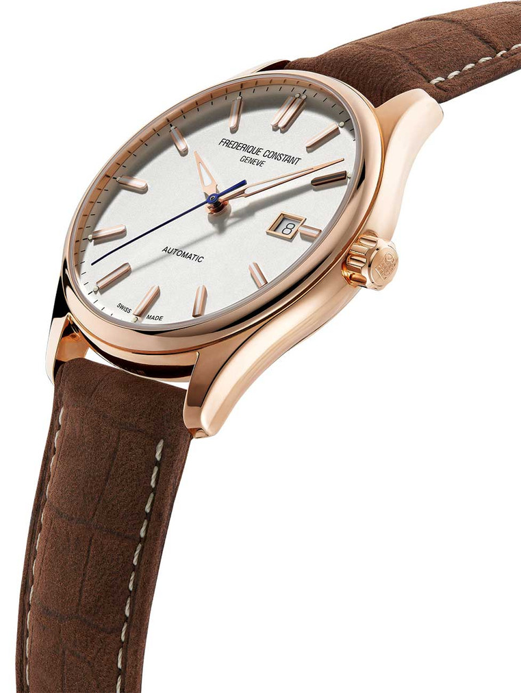 Frederique Constant Classics Index Automatic Watch 40mm with Silver Dial