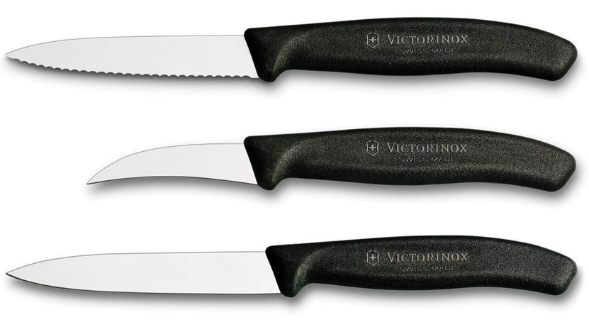 Victorinox Swiss Army Swiss Classic 3-Piece Paring Knife Set