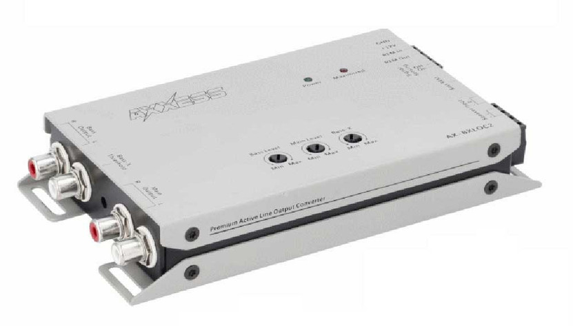 Metra 4Ch Active Line Output Converter with Bass Restoration