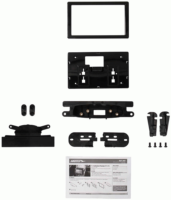 Metra Mini CountrymanPaceman 2011-2016 Without Factory NAV Dash Kit