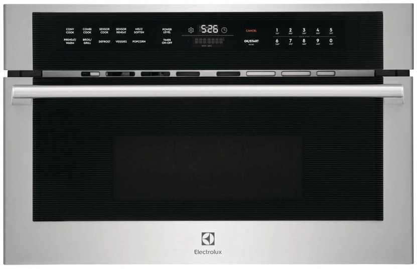Electrolux 30 Stainless Steel Built-In Microwave Oven With Drop-Down Door