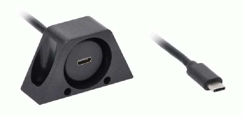 Metra 1-Meter Flush Mount USB 4.0 Type-C Extension Cable