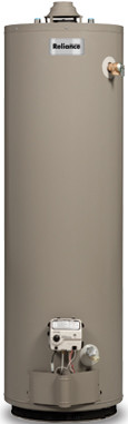Reliance 40 Gallon Tall Natural Gas Water Heater (2)
