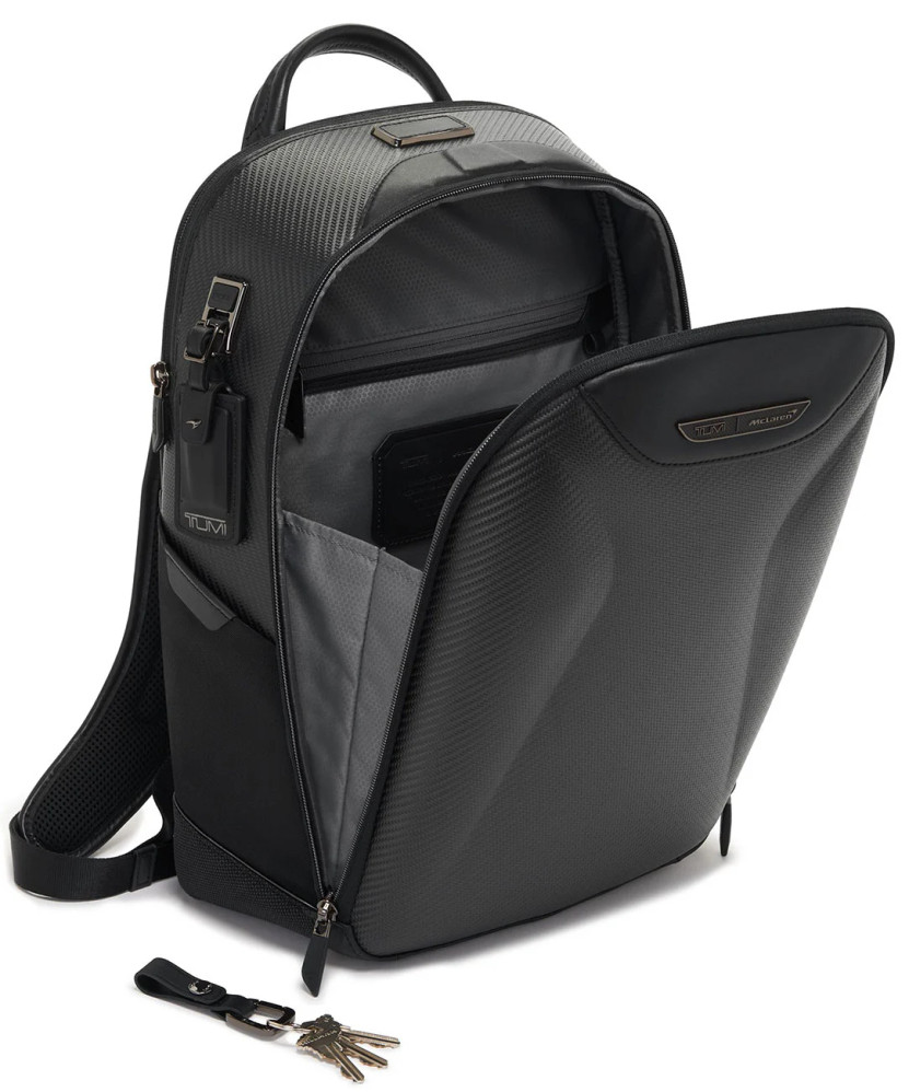 TUMI McLaren Velocity Backpack in Carbon
