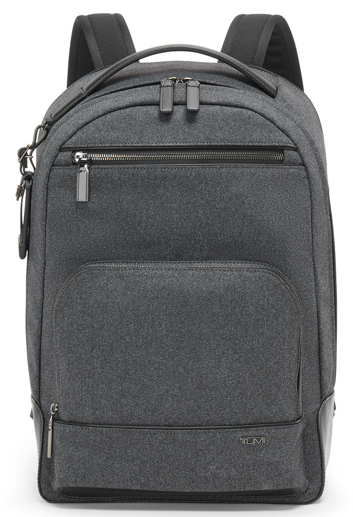 TUMI Harrison Warren Backpack in Dark Charcoal