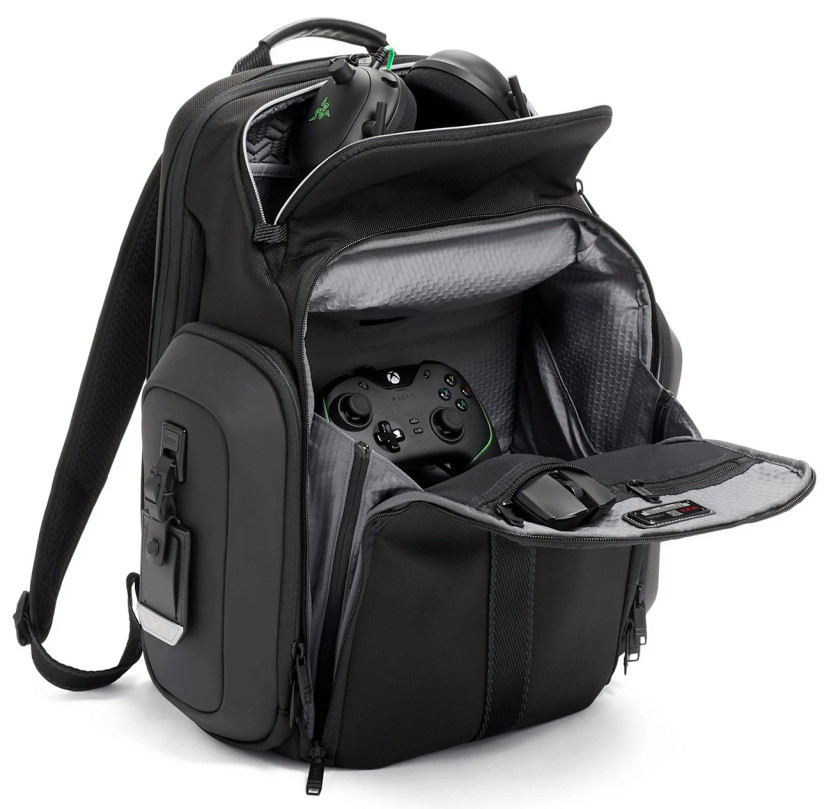 TUMI Alpha Bravo Black Esports Pro Large Backpack