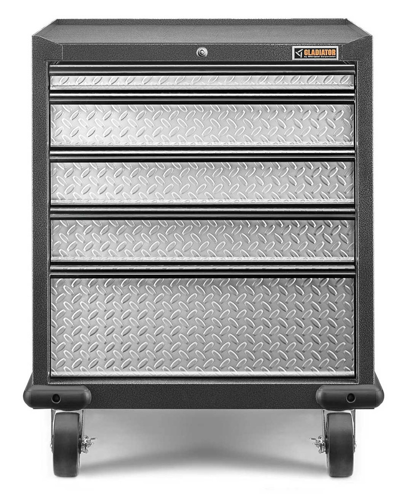 Gladiator Garageworks Silver Tread Premier Pre-Assembled GearDrawer