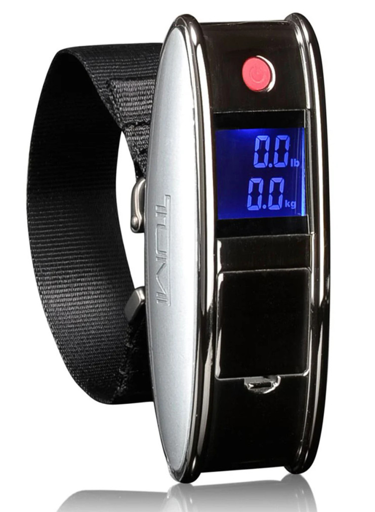 TUMI Electronics Gun Metal Digital Travel Scale