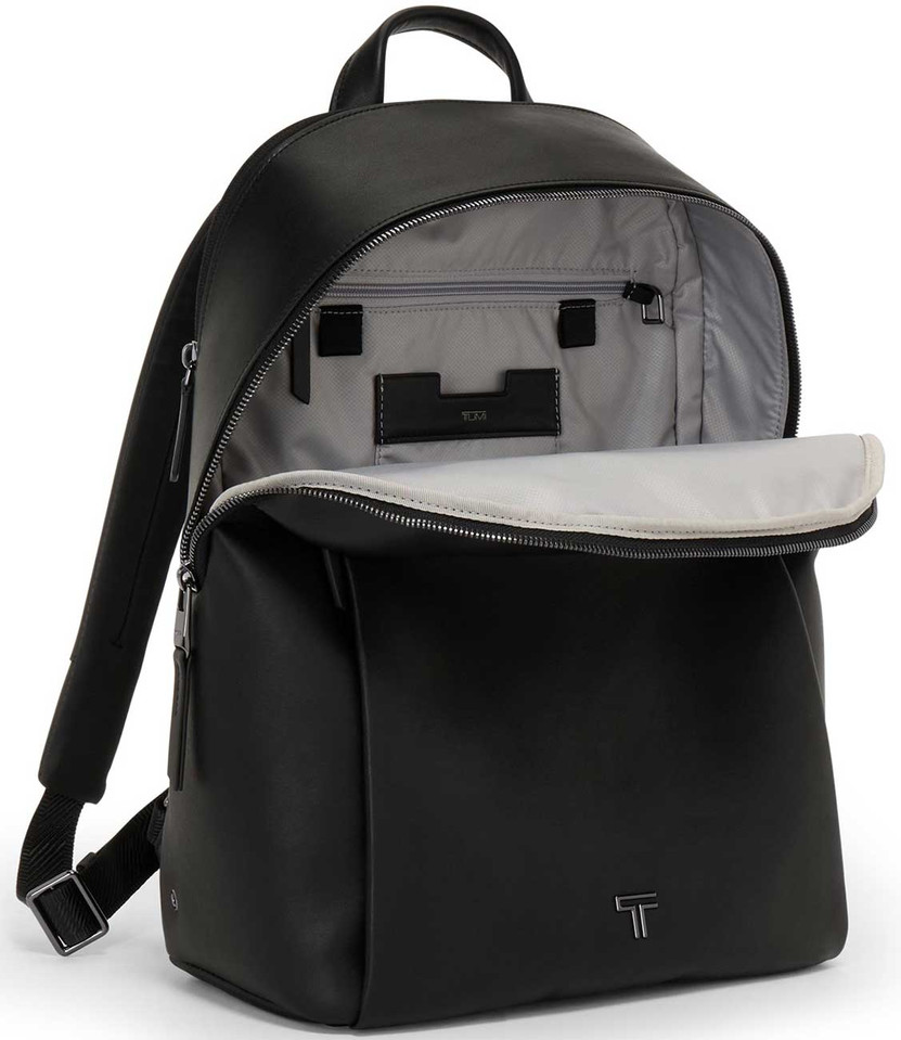 TUMI Voyageur Holland Backpack in Black and Gunmetal