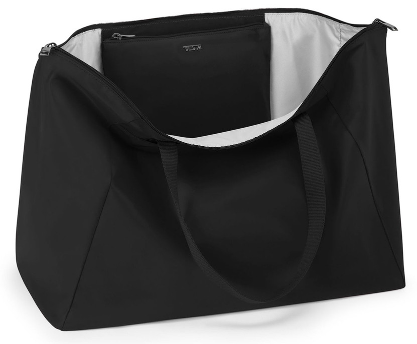 TUMI Voyageur BlackGunmetal Just In Case Tote