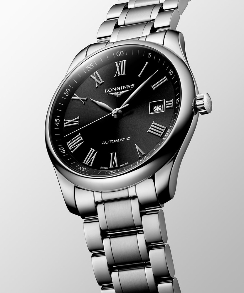 Longines Master Collection Watch 40mm with Black Dial