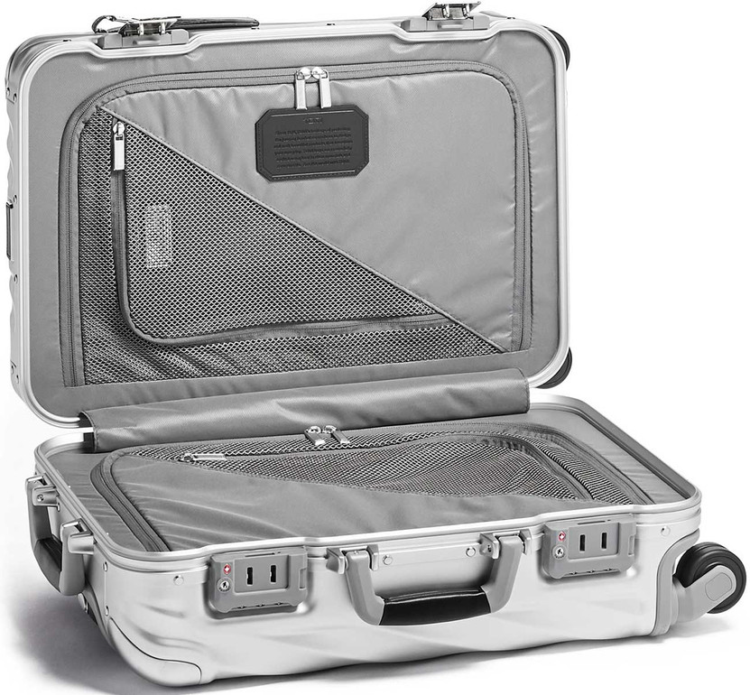TUMI International Carry-On 19 Degree Aluminum in Silver