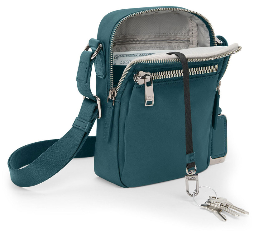 TUMI Voyageur Persia Crossbody in Lagoon