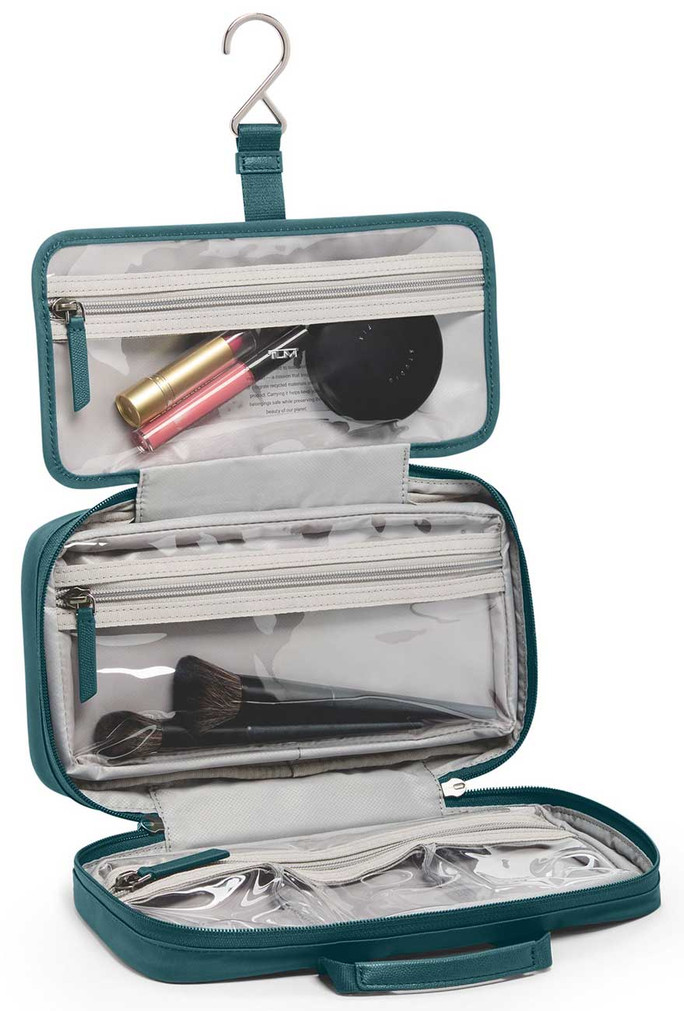 TUMI Voyageur Madeline Cosmetic - Small - in Lagoon